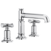 Brizo Invari 65377LF Widespread Lavatory Faucet with Column Spout - Less Handles 1.2 GPM - Chrome