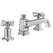 Brizo Invari 65378LF-PGLHP Widespread Lavatory Faucet with Angled Spout - Less Handles 1.2 GPM - Chrome