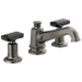 Brizo Invari 65378LF-PGLHP Widespread Lavatory Faucet with Angled Spout - Less Handles 1.2 GPM - Luxe Steel