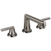 Brizo Levoir 65397LF Widespread Lavatory Faucet with Low Spout - Less Handles 1.2 GPM - Brilliance Black Onyx