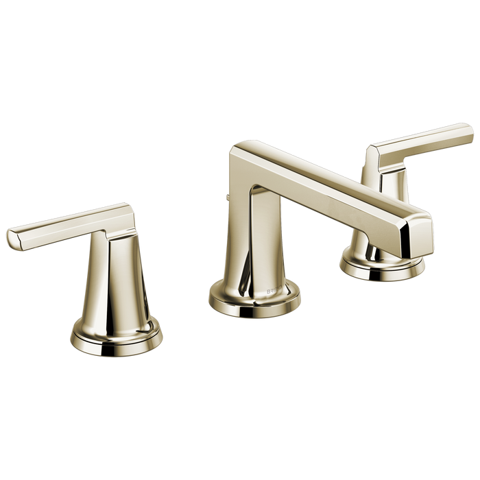 Brizo Levoir 65397LF Widespread Lavatory Faucet with Low Spout - Less Handles 1.2 GPM - Polished Nickel