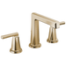 Brizo Levoir 65398LF Widespread Lavatory Faucet with High Spout - Less Handles 1.2 GPM - Luxe Gold