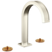 Brizo Frank Lloyd Wright 65399LF Widespread Lavatory Faucet with Arc Spout - Less Handles - Polished Nickel