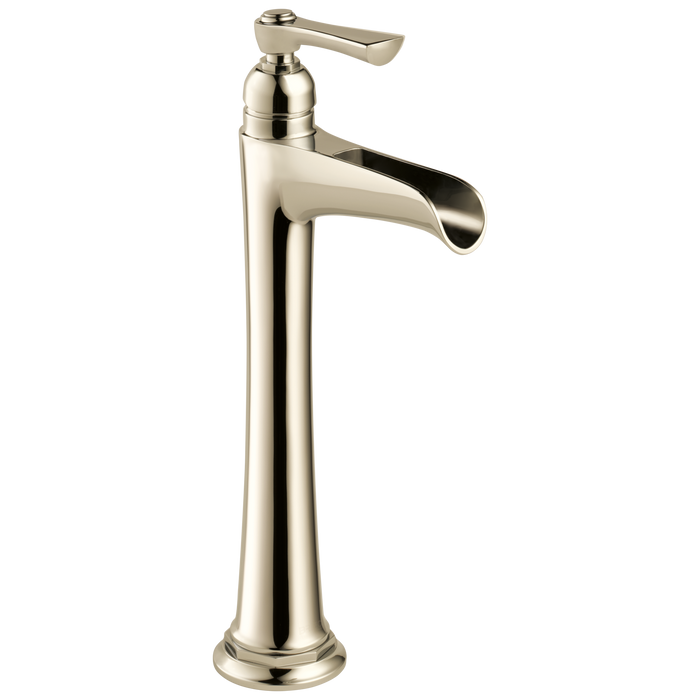 Brizo Rook: Single-Handle Vessel Lavatory Faucet with Channel Spout 1.5 GPM