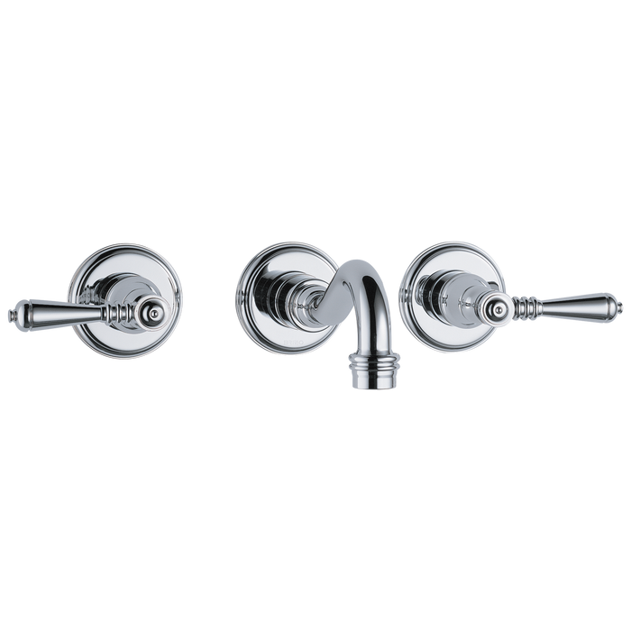 Brizo Brizo Tresa: Two-Handle Wall-Mount Lavatory Faucet 