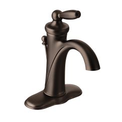 Moen 6600 Brantford One Handle Bathroom Faucet in Oil Rubbed Bronze