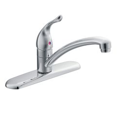 Moen 67425 Kitchen Faucet from the Chateau Collection in Chrome