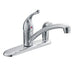 Moen 67434 Low-Arc Kitchen Faucet with Sidespray from the Chateau Collection in Chrome