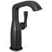 Delta Stryke 676 Single Handle Mid-Height Bathroom Faucet - Matte Black