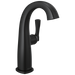 Delta Stryke 677 Single Handle Mid-Height Bathroom Faucet - Matte Black
