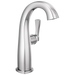 Delta Stryke 677 Single Handle Mid-Height Bathroom Faucet - Lumicoat Chrome