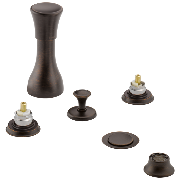 Brizo Brizo Baliza: 4-Hole Mount Bidet Faucet with Vacuum Breaker - Less Handles