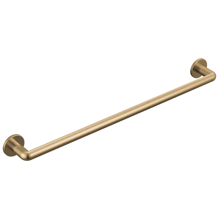 Brizo Roccesco 6924110 24" Towel Bar - Luxe Gold