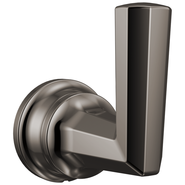 Brizo Beauclere 693465 Single Robe Hook - Brilliance Black Onyx