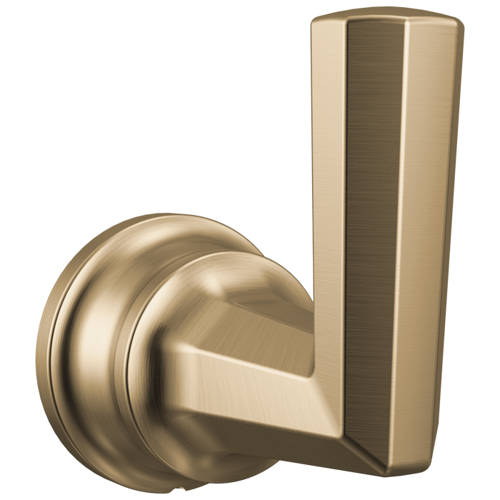 Brizo Beauclere 693465 Single Robe Hook - Luxe Gold