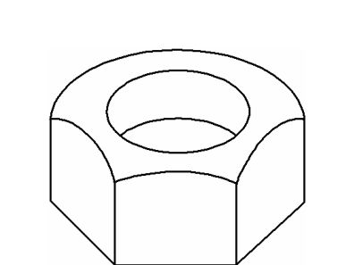 KOHLER K-69473 Nut, .25-20Unc