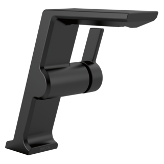 Delta Pivotal: Single Handle Mid-Height Vessel Bathroom Faucet