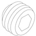KOHLER K-70777 Screw, 8-32 X .7/8, Countersunk