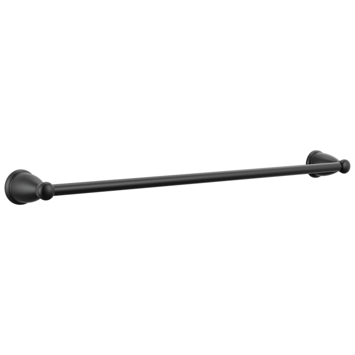 Delta Foundations 71124 24" Towel Bar - Matte Black