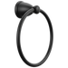 Delta Foundations 71146 Towel Ring - Matte Black