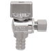 NIBCO 7165-LF_1/2X1/4 1/2" PEX x 1/4"OD Compression 1/4-Turn Angle Supply Stop Valve