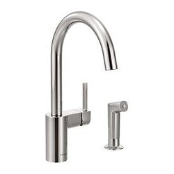 Moen 7165SRS Align One Handle High Arc Kitchen Faucet
