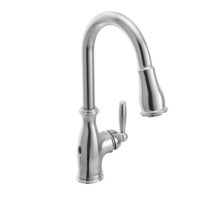 one-handle pulldown kitchen faucet