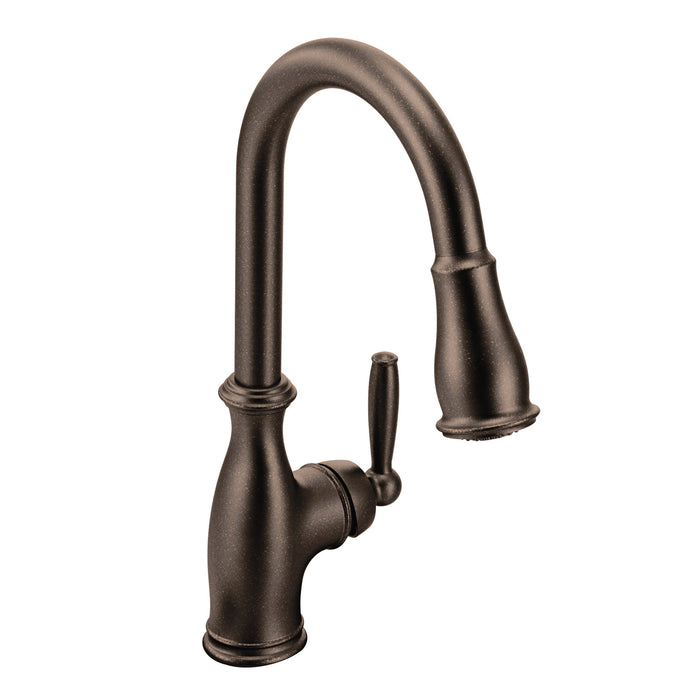 one-handle pulldown kitchen faucet