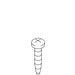 KOHLER K-73598 Screw, 4-20 X .625