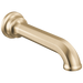 Brizo Beauclere 73665 Non-Diverter Tub Spout - Luxe Gold