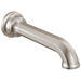 Brizo Beauclere 73665 Non-Diverter Tub Spout - Luxe Nickel