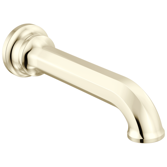 Brizo Beauclere 73665 Non-Diverter Tub Spout - Polished Nickel