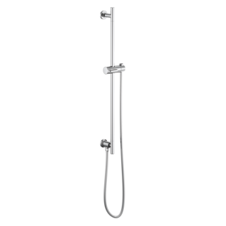 Brizo Universal Showering: Linear Round Slide Bar With Hose