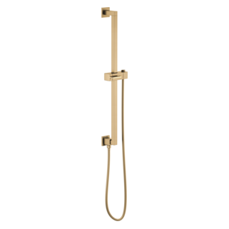 Brizo Universal Showering: Linear Square Slide Bar With Hose