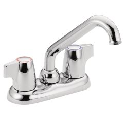 Moen 74998 Double Handle Laundry from the Chateau Collection in Chrome