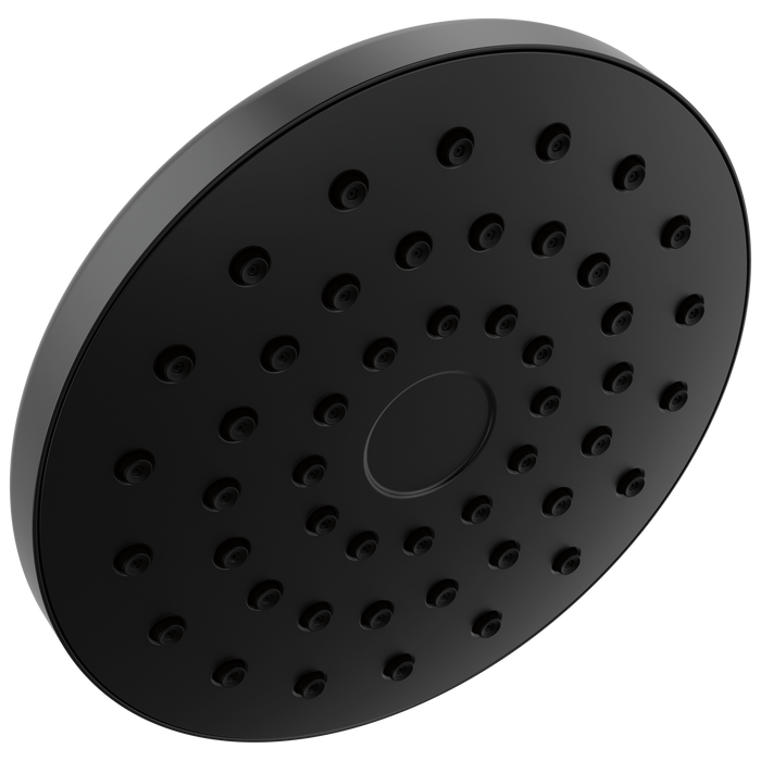Delta Universal Showering Components 75104BL PivotPro Raincan Shower Head - Matte Black