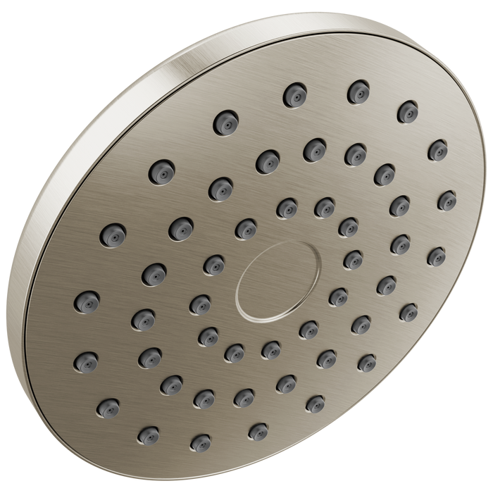Delta Universal Showering Components 75104SN PivotPro Raincan Shower Head - Spotshield Brushed Nickel
