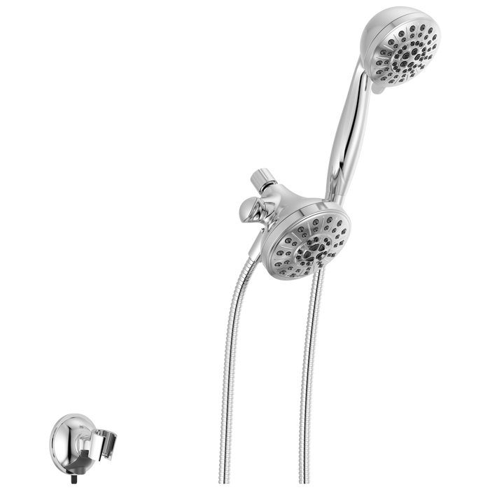 Delta Universal Showering Components 75596C 5-Setting Combo Pack with Anywhere Mount - Chrome
