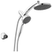 Delta Universal Showering Components 75648 PivotPro 3-in-1 Combination Shower with TouchClean Spray Face - Chrome