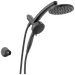 Delta Universal Showering Components 75649BL PivotPro 3-in-1 Combination Shower - Matte Black