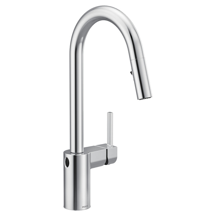 one-handle pulldown kitchen faucet