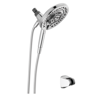 Delta Universal Showering Components: In2ition 7-Setting Two-in-One Shower
