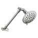 Peerless Universal Showering Components: 3-Setting Shower Head with Adjustable Arm