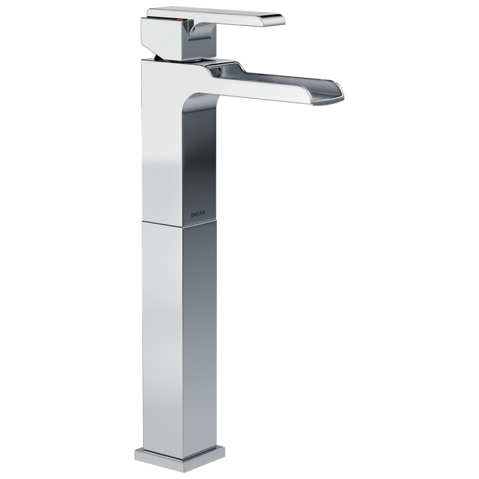 Delta 768 Single Handle Vessel Channel Bathroom Faucet
