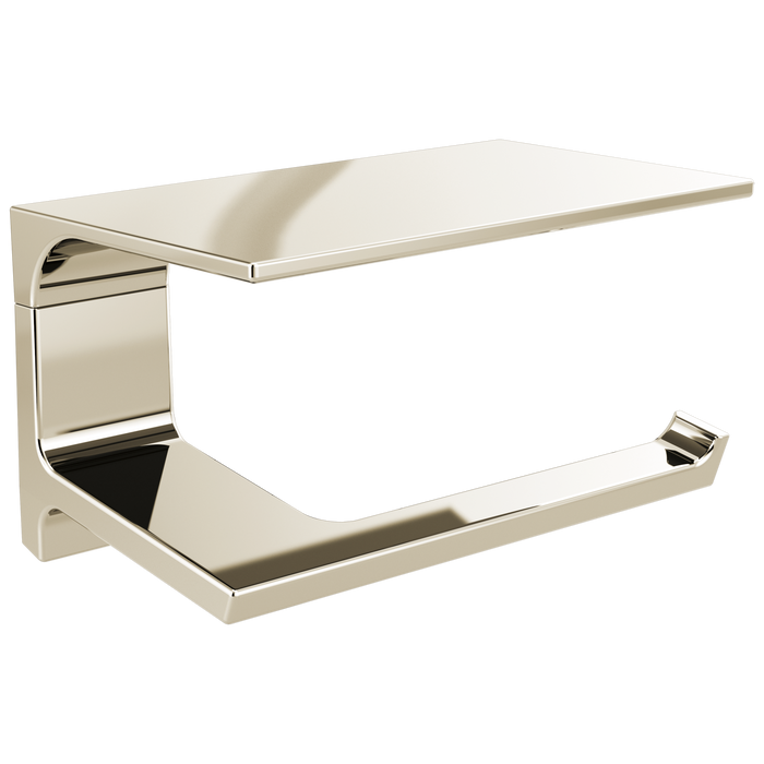 Tissue Holder with Shelf