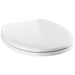 Delta 800902-WH Sanborne Round Front Standard Close Toilet Seat