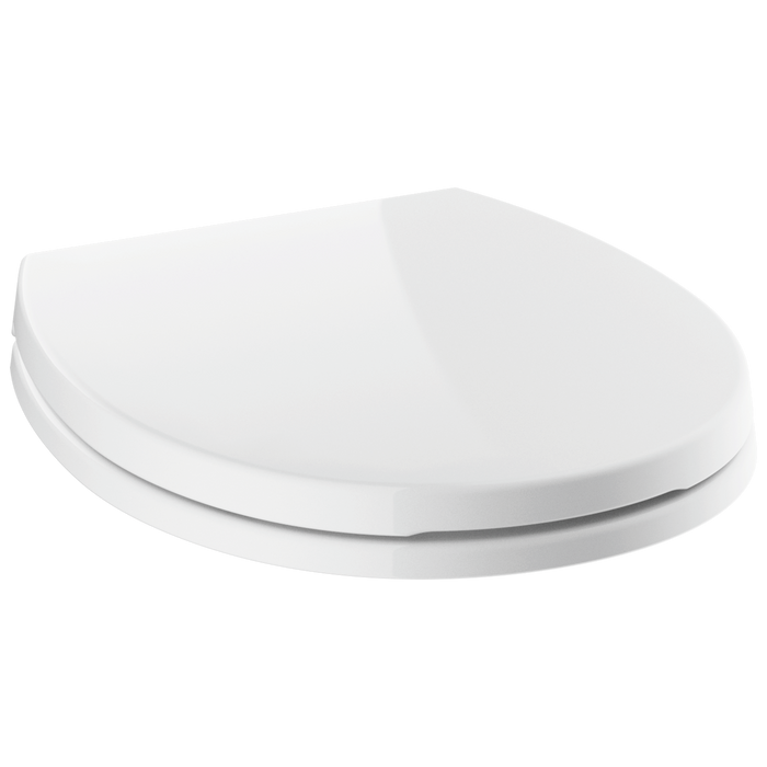 Delta 801903-WH Morgan Round Front Slow - Close Toilet Seat