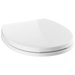 Delta 801903-WH Morgan Round Front Slow - Close Toilet Seat
