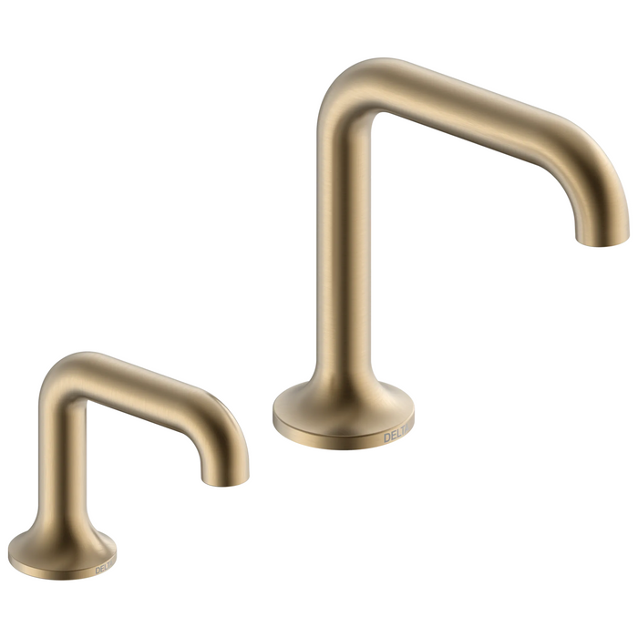 Commercial 800DPA 810DPA90 Driftex Electronic lavatory faucet and soap dispenser combo with Proximity Sensing - Hardwire operated, 0.35 gpm - Champagne Bronze