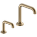 Commercial 800DPA 810DPA90 Driftex Electronic lavatory faucet and soap dispenser combo with Proximity Sensing - Hardwire operated, 0.35 gpm - Champagne Bronze